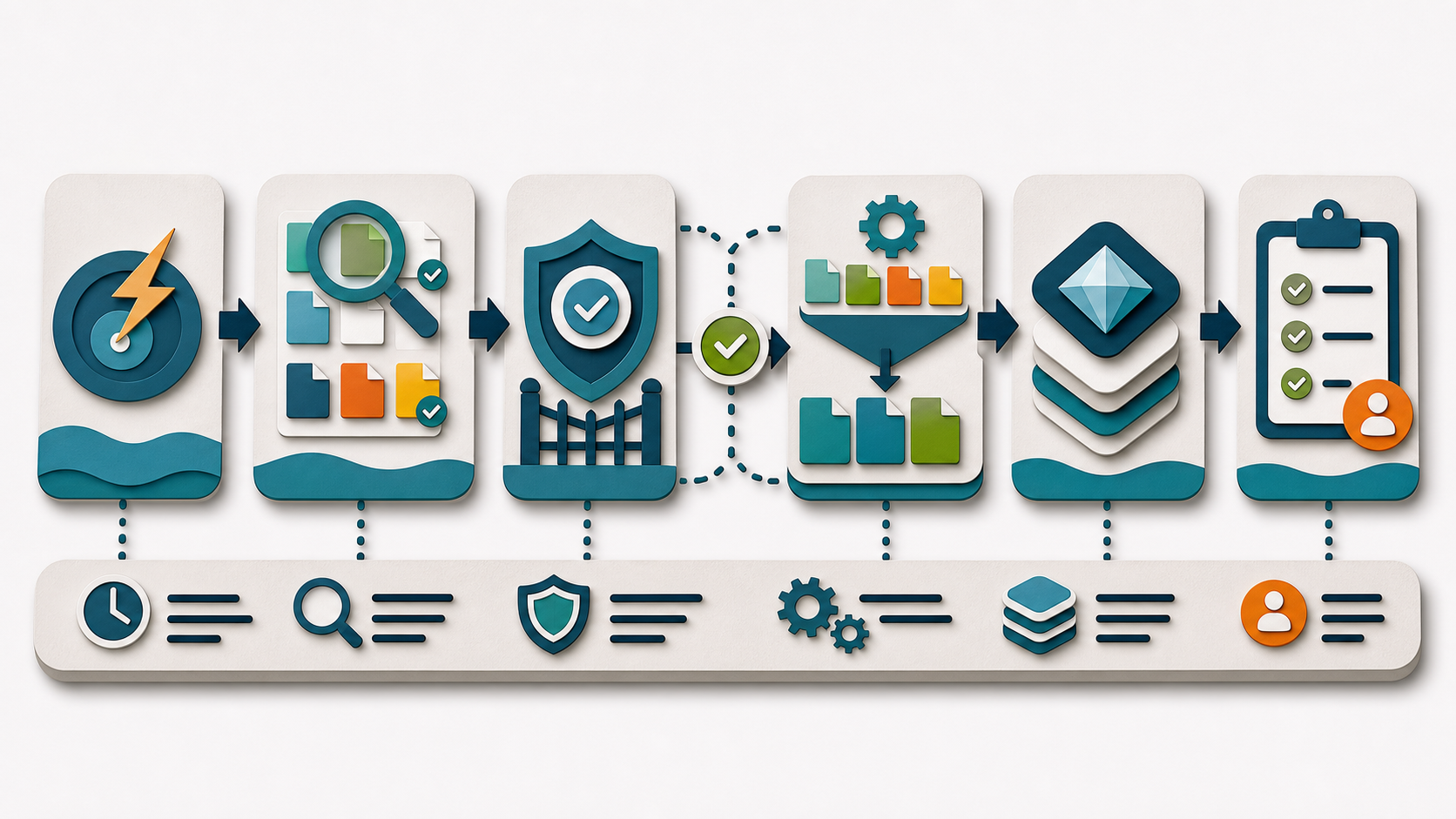Operating workflow for event-driven compaction